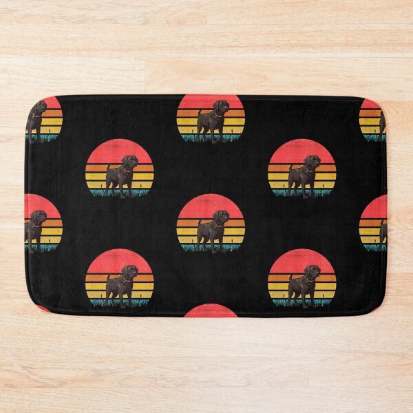 Item preview, Black Labrador Vintage Retro Sunset designed and sold by rafaeltto.