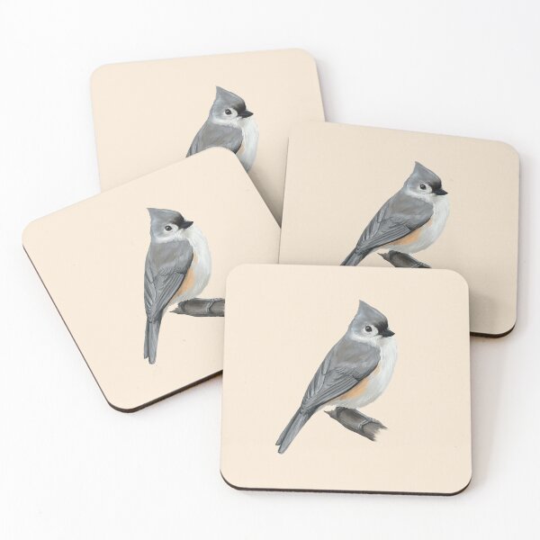 Item preview, Tufted Titmouse sitting on a branch in a tree designed and sold by Nick Garnhart.
