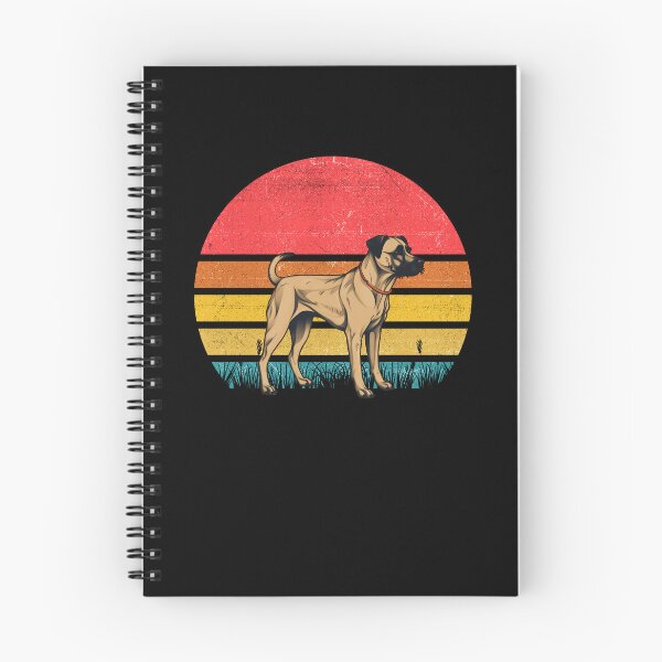 Item preview, Black Mouth Cur Vintage Retro Sunset designed and sold by rafaeltto.