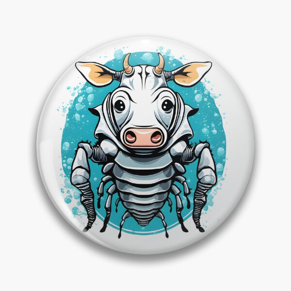 Item preview, Dairy Cow Isopod - Looking at You - Funny  designed and sold by Studio-Pixel.