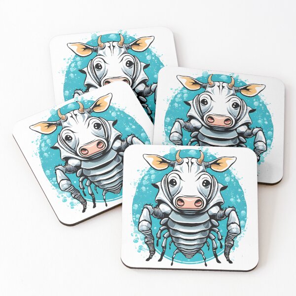 Item preview, Dairy Cow Isopod - Looking at You - Funny  designed and sold by Studio-Pixel.