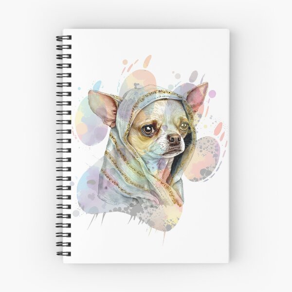 Artikelvorschau, Aquarell lustige Chihuahua entworfen und verkauft von BartekDesigne.