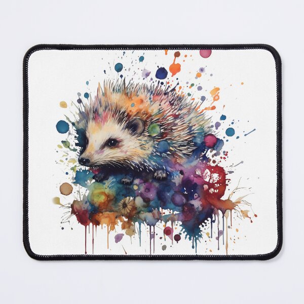 Item preview, Nature's Whispers: A Colorful Animal Adventure - hedgehog designed and sold by MyDearWorld.