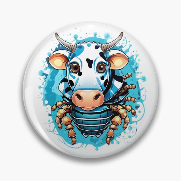 Item preview, Dairy Cow Isopod - Funny  designed and sold by Studio-Pixel.