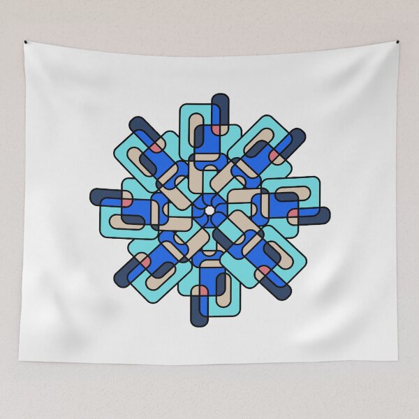 Item preview, Radial Pattern designed and sold by Texterns.