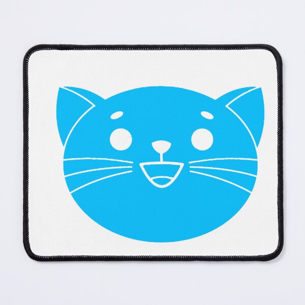 Item preview, blue cat face designed and sold by LEOEXPRESS.
