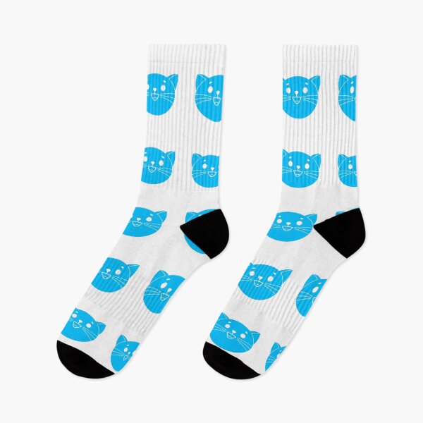 Item preview, blue cat face designed and sold by LEOEXPRESS.