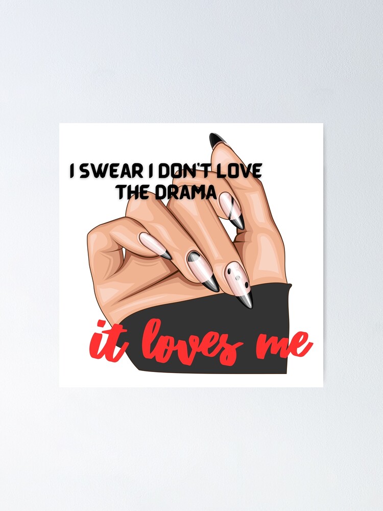 End Game Lyrics - Don't Love The Drama | Poster
