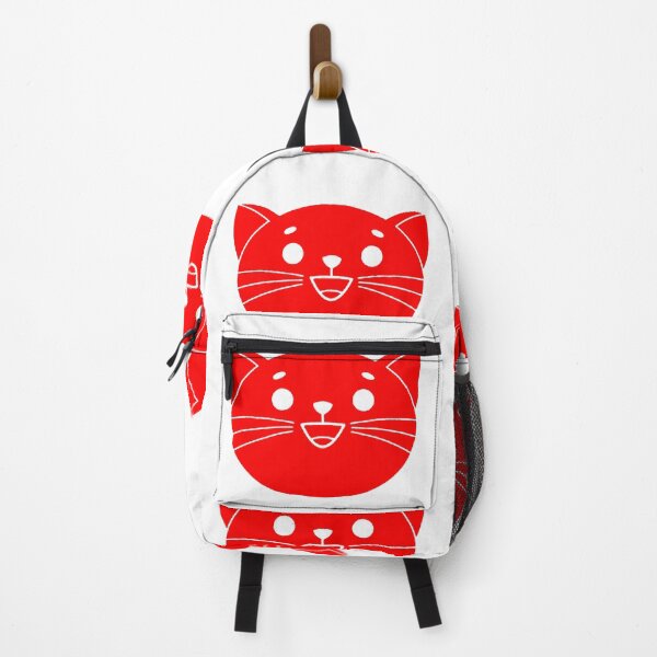 Item preview, red cat face designed and sold by LEOEXPRESS.