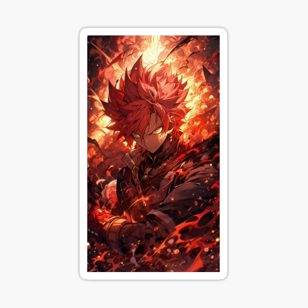 Artwork of natsu dragoon using dragon magic