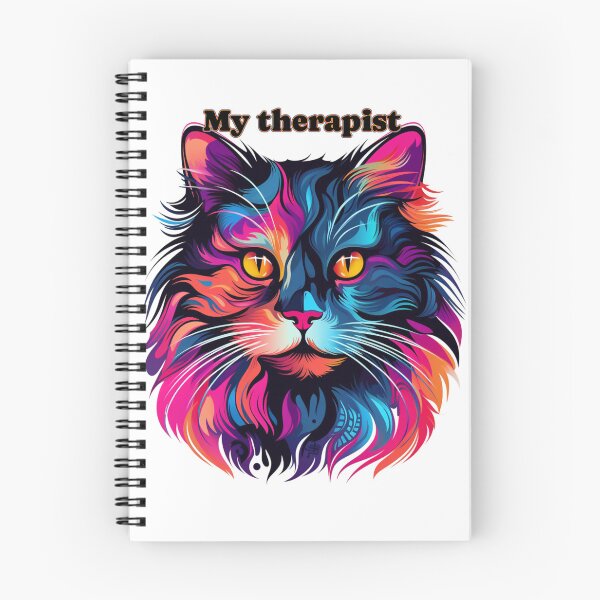 Item preview, My therapist ... Cat full color designed and sold by JonathanP514.