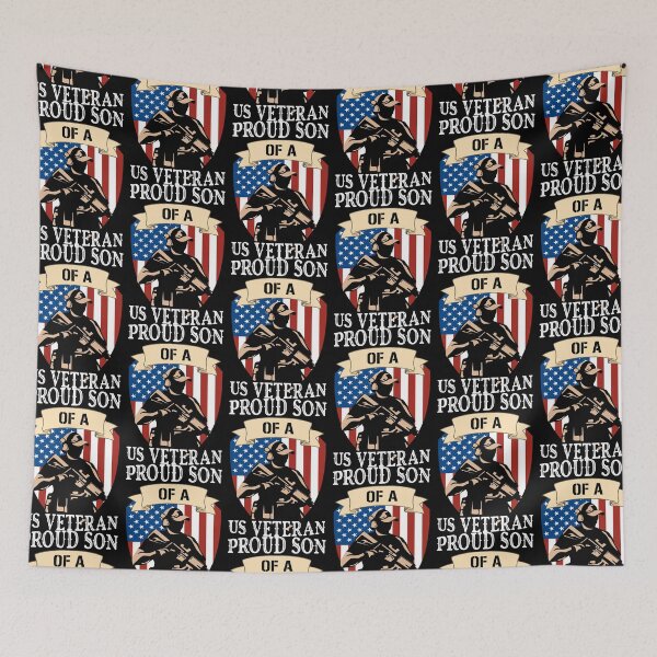 Item preview, Proud son of veteran, veterans day, us veteran designed and sold by quanlh.