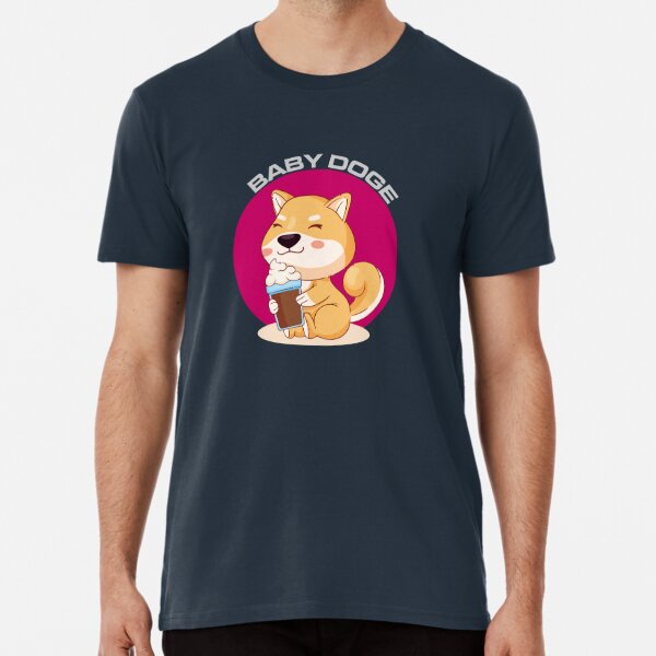 Cute Baby DOGE Coin Premium T-Shirt
