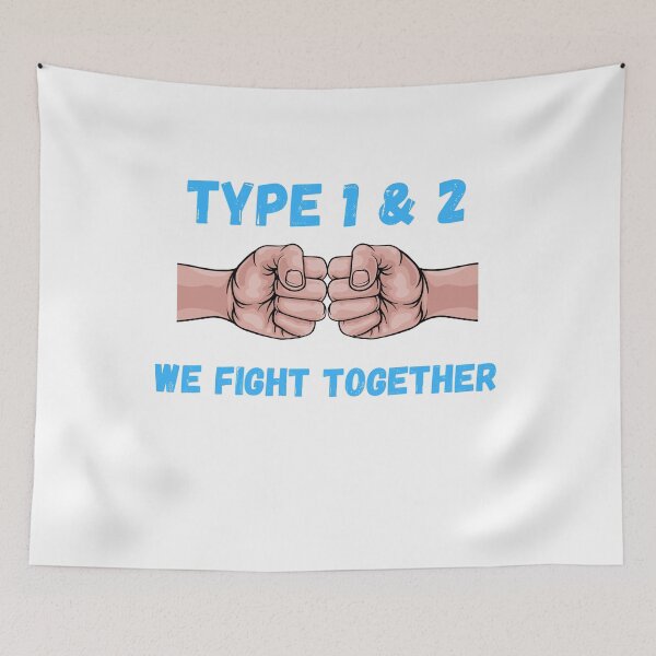 Item preview, Type 1 & 2 We Fight Together designed and sold by chitown23.