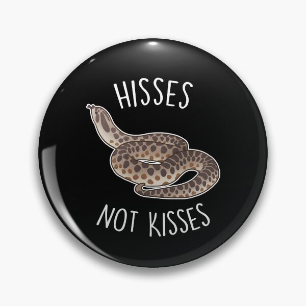 Item preview, Hognose Snake Hisses Not Kisses designed and sold by Clara Hollins.