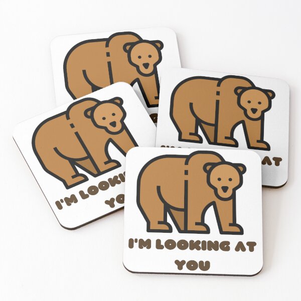 Item preview, Bear staring designed and sold by Talpacoti.