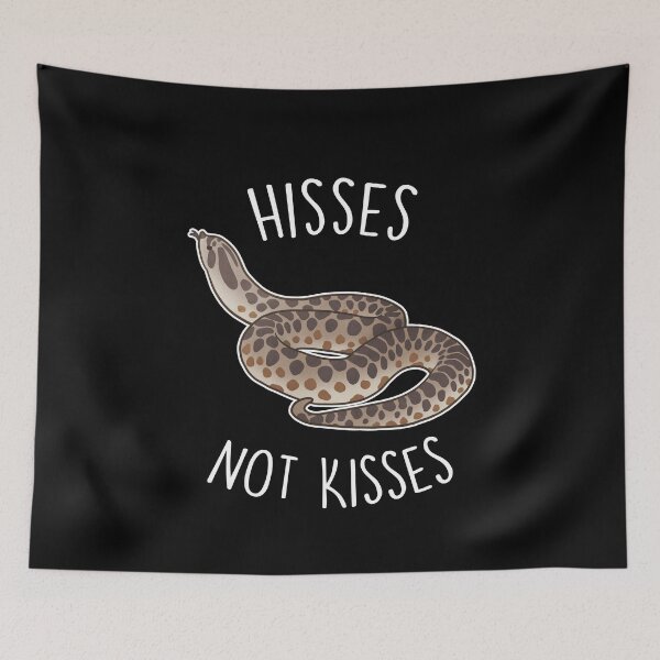 Item preview, Hognose Snake Hisses Not Kisses designed and sold by Clara Hollins.