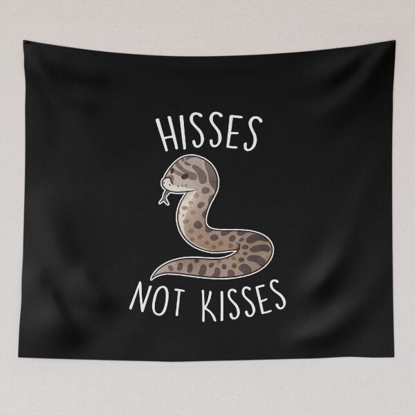 Item preview, Hognose Snake Hisses Not Kisses designed and sold by Clara Hollins.