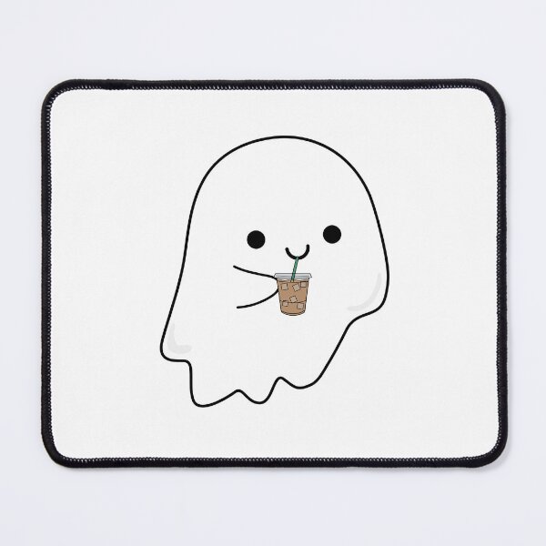 Item preview, ghost with iced coffee designed and sold by darianedesigns.