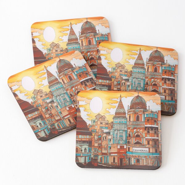 Item preview, Chennai city drawing designed and sold by ComicsFactory.