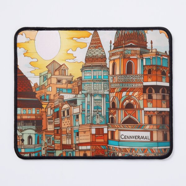 Item preview, Chennai city drawing designed and sold by ComicsFactory.
