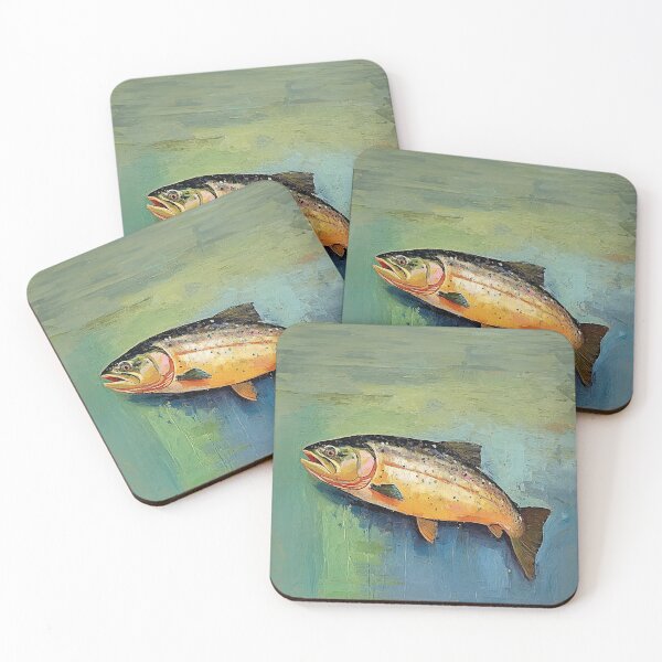 Item preview, Brown Trout Swimming designed and sold by YoPedro.