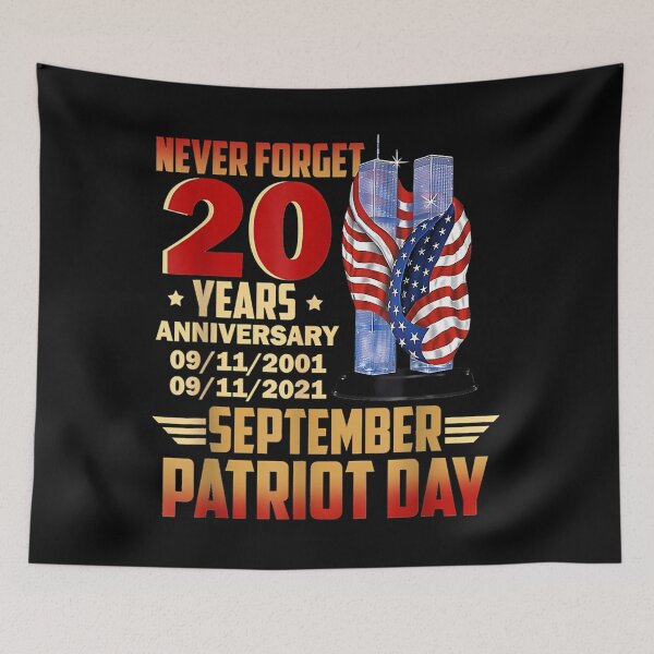 Item preview, Never Forget Day Memorial 20th Anniversary 911 Patriotic   	 designed and sold by kscijkgdxje38.