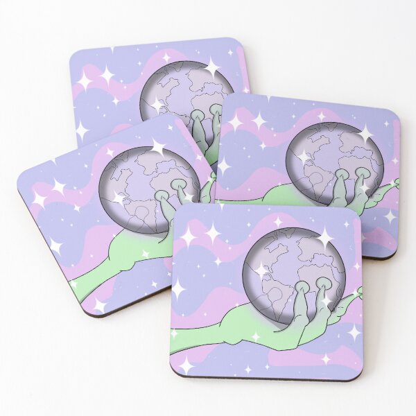 Item preview, Alien Holding Globe designed and sold by sofjac.