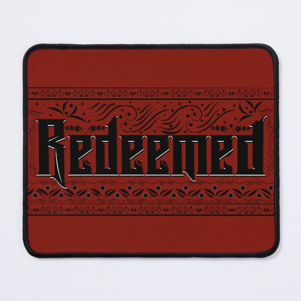 Item preview, Redeemed Typography Premium T-shirt Design designed and sold by UniqueFashionUs.