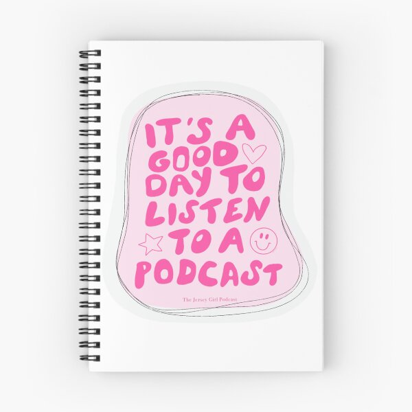 Item preview, Jersey Girl Podcast "It's a Good Day to Listen to a Podcast" designed and sold by TaylorTomas.