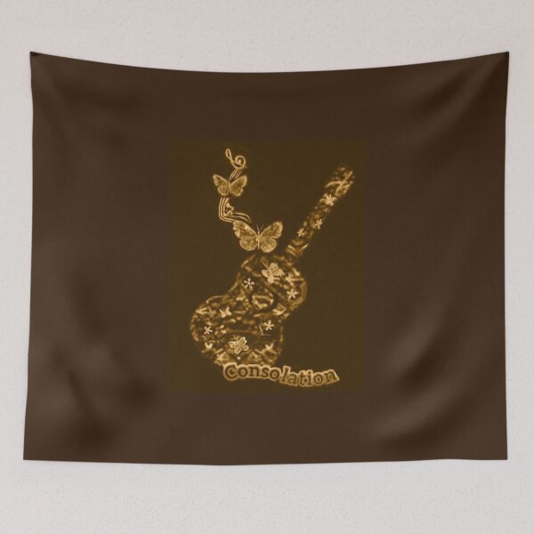 Item preview, Golden Butterfly Guitar Consolation  designed and sold by IvaRenee.