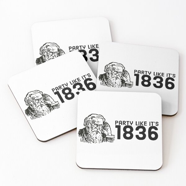 Item preview, Party Like It's 1836 designed and sold by WickedCool Designs.