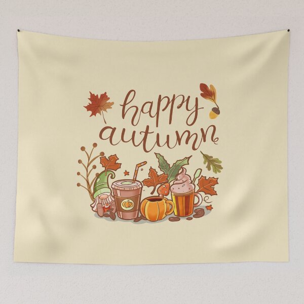 Item preview, Stay comfy and trendy with this Happy Autumn Design - a must-have for autumn lovers!  designed and sold by steph5477.