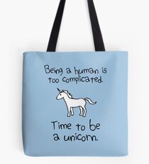 Bolsa de tela Tiempo para ser un unicornio