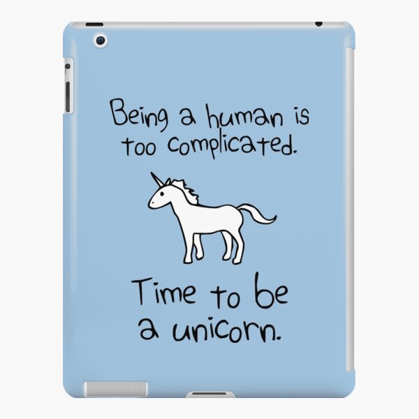 Time To Be A Unicorn iPad Snap Case