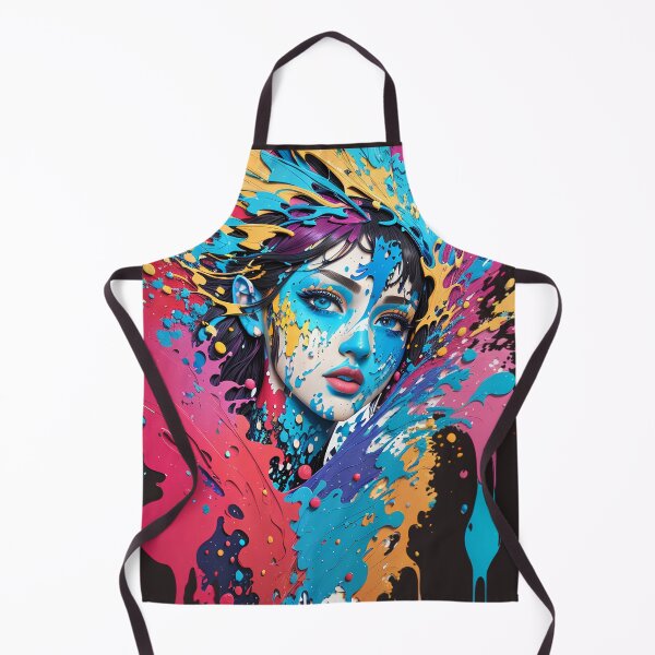 Item preview, A Colorful Girl that Radiates Joy designed and sold by Yakam.
