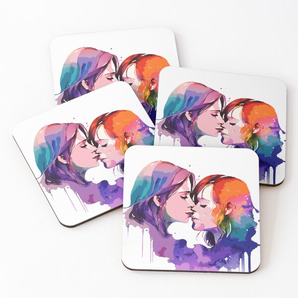 Item preview, 2 girls kissing designed and sold by NoMad-BodyShop.