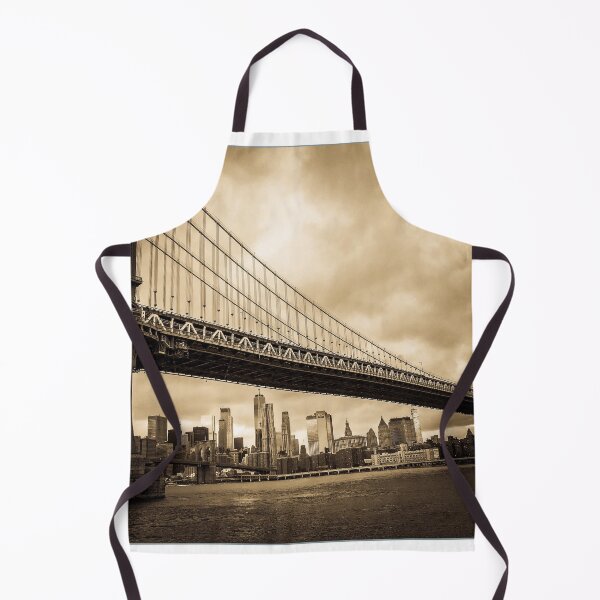 Item preview, Manhattan bridge with New York Skyline designed and sold by pcole123.