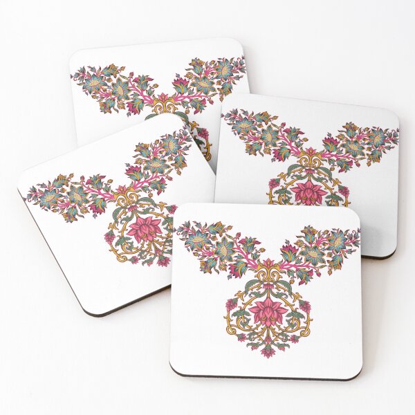 Item preview, Traditional Embroidery Pattern with Beautiful Colorful Flowers and roses designed and sold by Kai Multiverse.