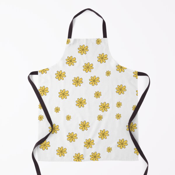 Item preview, Yellow flowers sticker sheet, flower pattern designed and sold by freja4876.