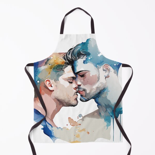 Item preview, boys kissing designed and sold by NoMad-BodyShop.