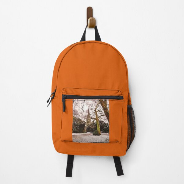 Item preview, Church Tower And Trees Under The Snow designed and sold by JoyPhotoArt.