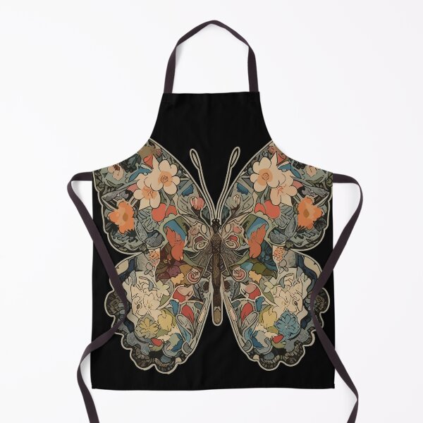 Item preview, Elegant Butterfly Tattoo with Floral Beauty - Artistic Body Ink designed and sold by Cheeky Companions.