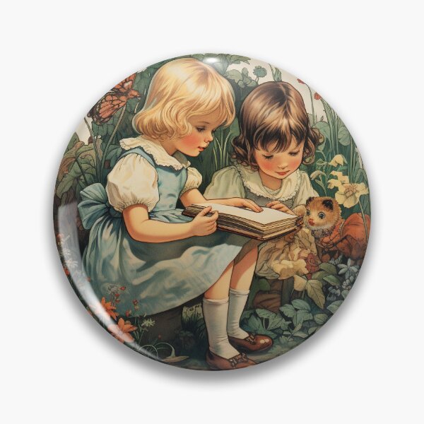 Item preview, Reading in the garden designed and sold by SilviaDays.