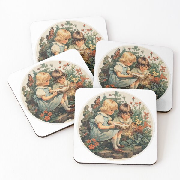 Item preview, Reading in the garden designed and sold by SilviaDays.