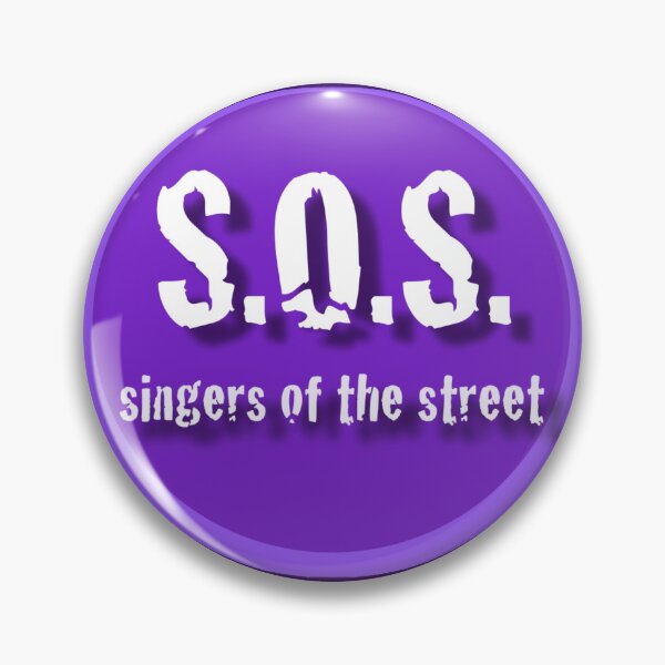 Aperçu de l'œuvre Logo SOS rond créée et vendue par Singers of the Street.