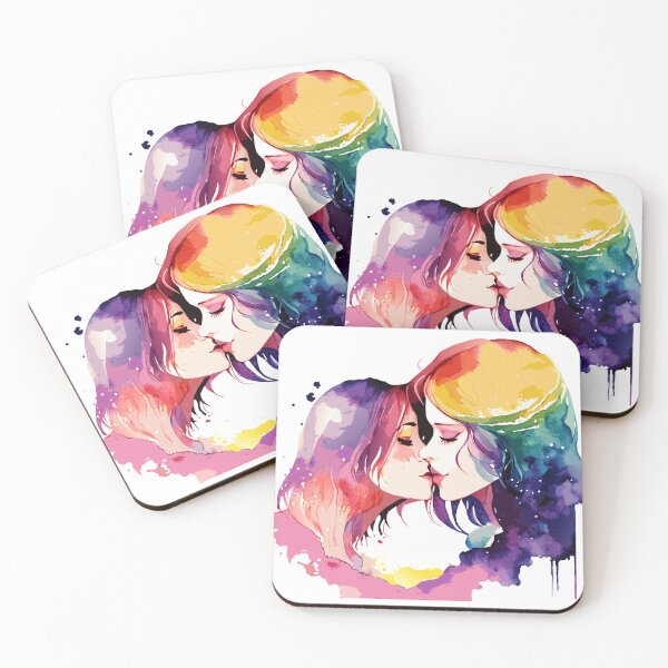 Item preview, 2 girls kissing designed and sold by NoMad-BodyShop.