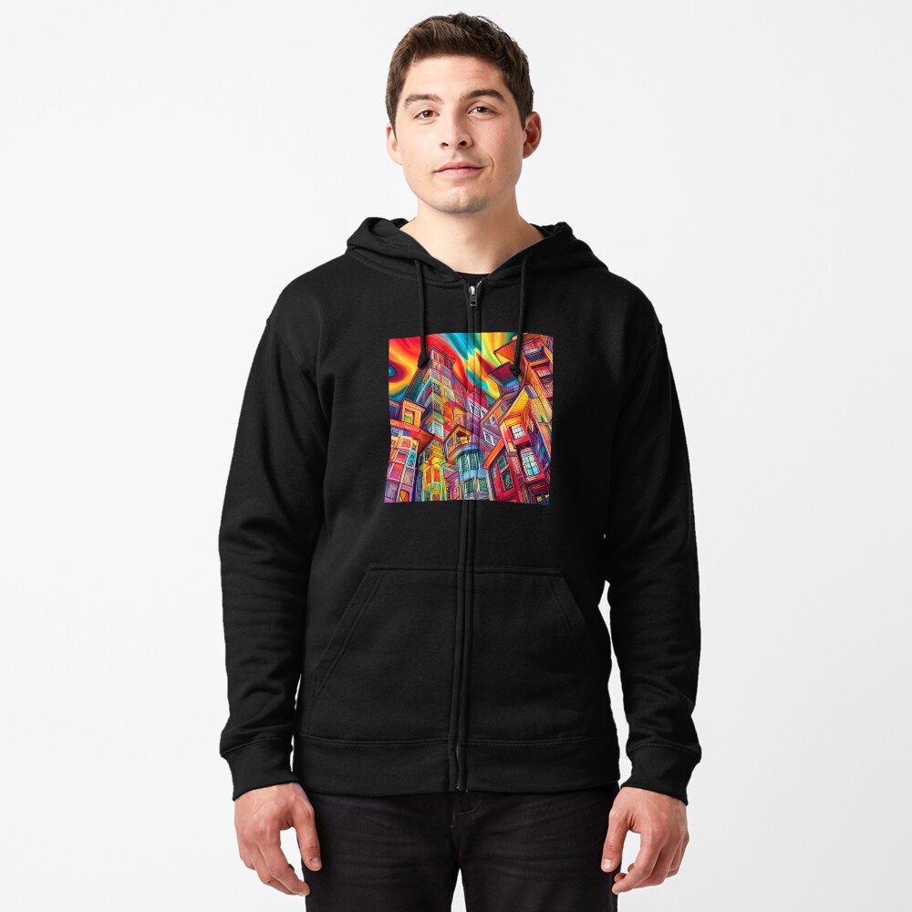 Item preview, Zipped Hoodie designed and sold by BrooklynPopArts.