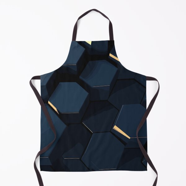 Item preview, Hexagonal dark navy texture background designed and sold by Aestheticlanart.