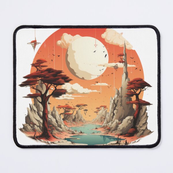 Item preview, Surreal Fantasy Landscape designed and sold by Algaefield.